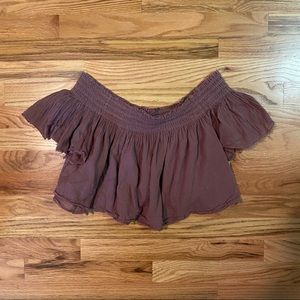 Off the Shoulder Free People Top